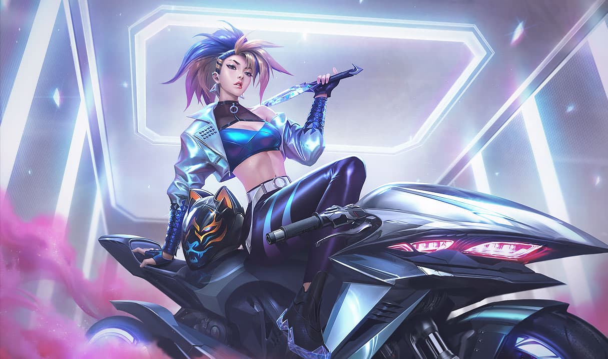 Акали из K/DA ''ALL OUT''